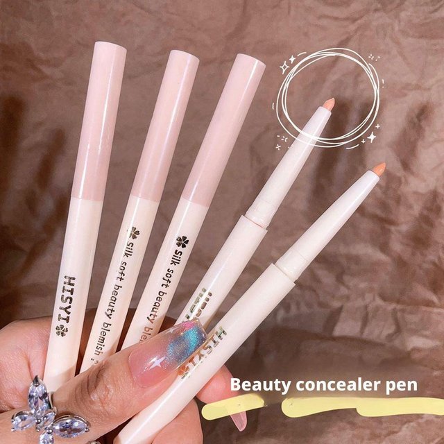 Beauty Concealer Pencil Acne Spots Dark Circles Covers Natural Contour Cosmetic Face Makeup Brighten Pen Covers Tools