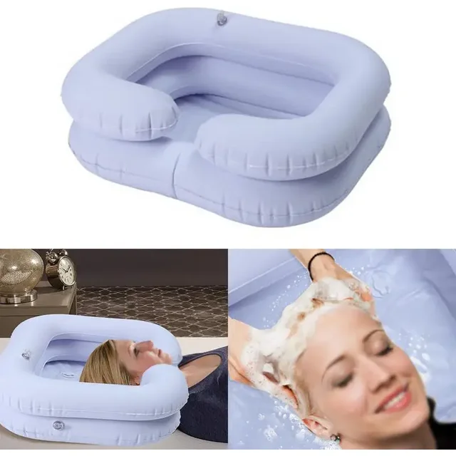 Évier gonflable PVC shampooing bassin lavabo lavabo pour personnes âgées Portable handicapé soins