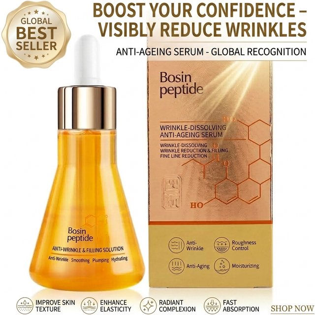 Polypeptide Face Serum Anti-wrinkle Lightening Skin Deep Hydration Moisturizing Smoothing Anti-Aging Facial Serum Skin Care 1pcs