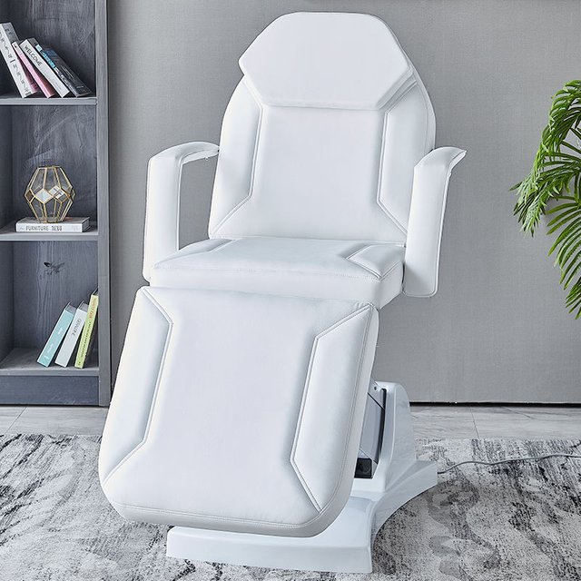 Heavy-Duty 3-Motor Electric Tattoo Bed Professional Massage Table, Adjustable Beauty Spa Chair for Facial Salon & Medical