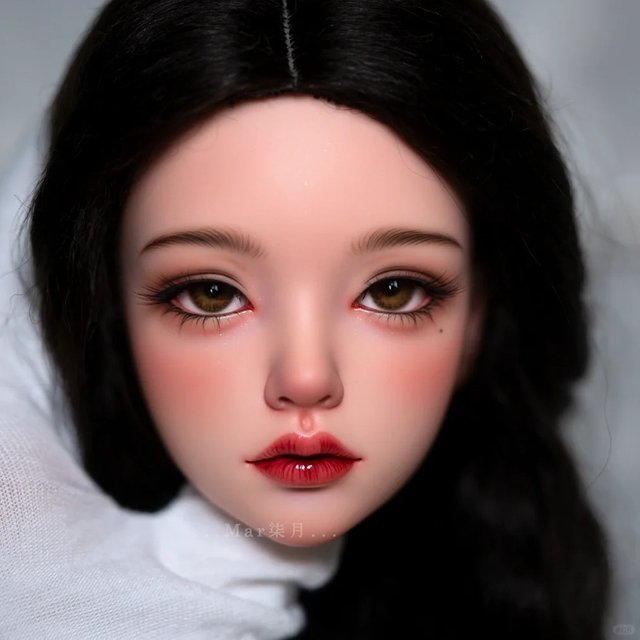 2026 1/3 mari BJD Doll Single Head Landoudou High-Quality Makeup Head Cute Bailu for Girls And Boys Just the Doll Head for Sale