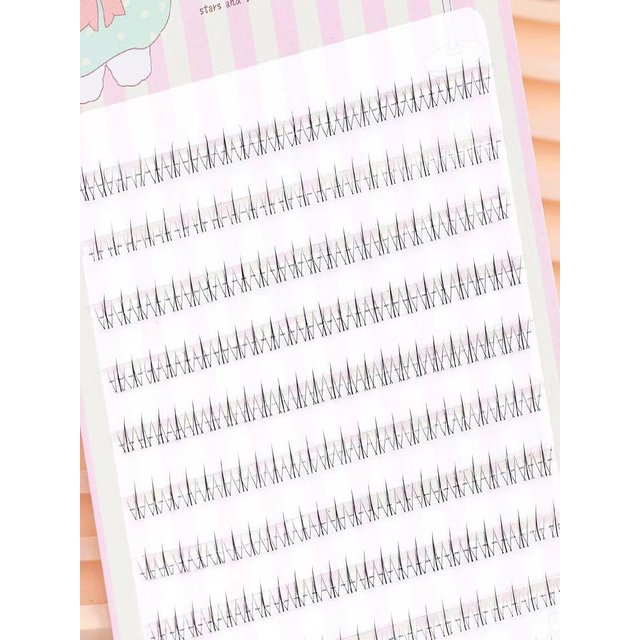 Natural False Under Eyelashes bottom lashes Transparent band cluster Dramatic Volume lower lash for women Daily eyelash makeups