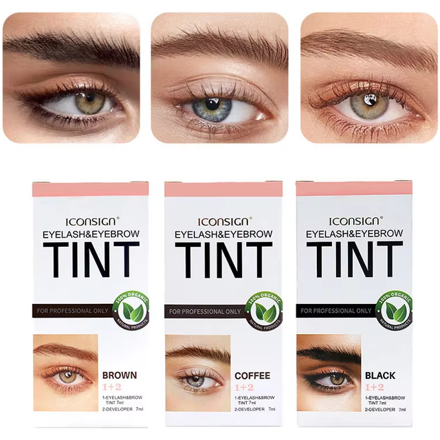 Professional Eyelash Eyebrow Dye Tint 15-minute Fast Tint Easy Dye Gel Enhancer Mascara Lash Lifiting Kit Eye Makeup Tools