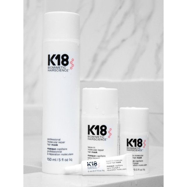K18 50ml 150ml Leave-In Molecular Repair Hair Mask Deep Conditioning Keratin Treatment Soften Hair Smoothing Healthy Hair Care