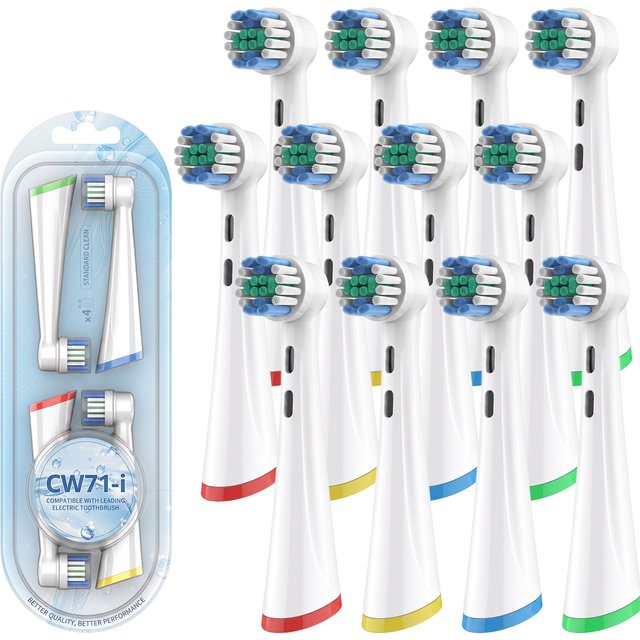 4/8/12/16PCS Replacement Toothbrush Heads Compatible for Oral I/O 2/3/4/5/6/7/8/9/10/7 B Electric Toothbrush Refills Soft Nozzle