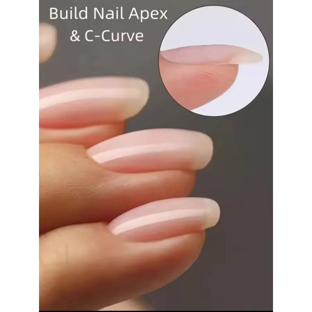 MIANEL 10ml Clear Building Nail Gel Nail Polish For Strengthener Gel Extension Gel Base Coat Soak Off UV LED Gel Nails