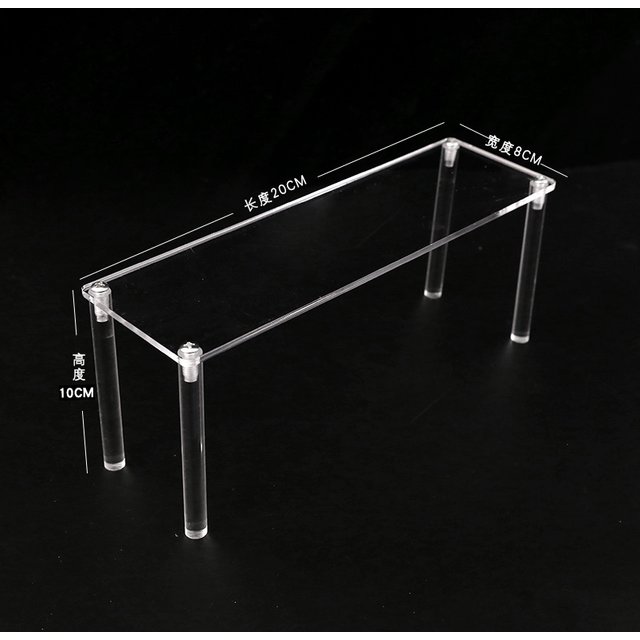 Clear Acrylic Display Stand Perfume Cosmetics Action Figures Doll Toy Display Shelf Home Storage Holders Jewels Organizer