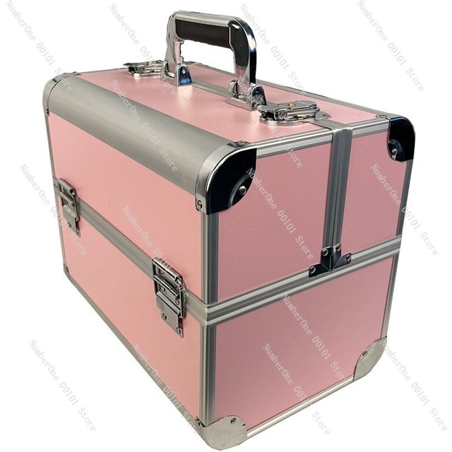Cosmetic Case Handheld Large Capacity Portable Multi-layer Makeup Storage Box Large Tattoo Tool Box