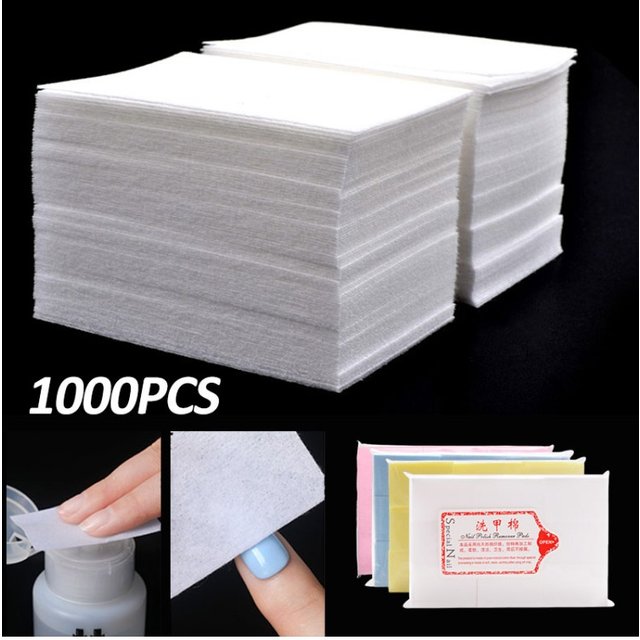 Lint-Free Nail Wipes Nail Polish Remover Cottons for UV Gel Polish Removal Wipes Cleaner Manicure Pads Nail Cleaning Tools