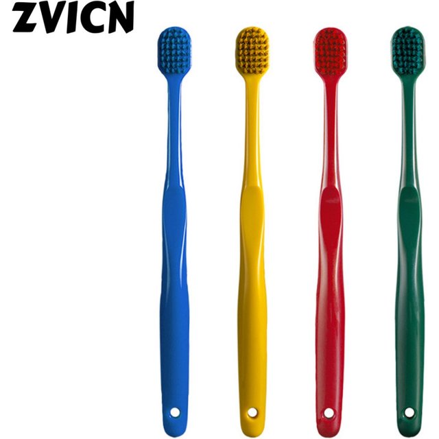 Volcanic Carbon Soft Bristle Toothbrush, Single Pack in Colorful Box, 4 Colors Available, Adult Soft Bristle Toothbrush