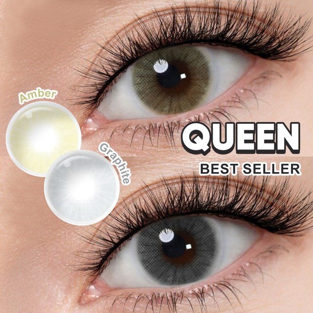 Magister Queen Natural Color Contact Lenses For Eyes Amber Contact Lenses Colored Eye Lenses Eyes Cosmetics Lens 6 Months Lenses
