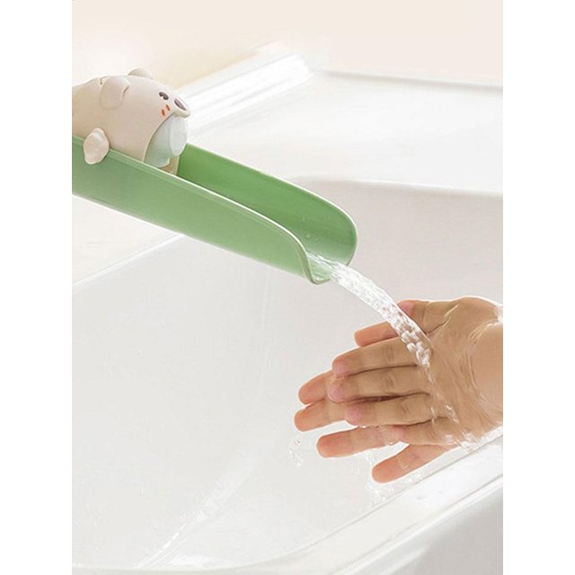 Cartoon Animals Shaped Faucet Extender For Kids Hand Washing In Bathroom Sink Accessories Convenient for Baby Washing Helper