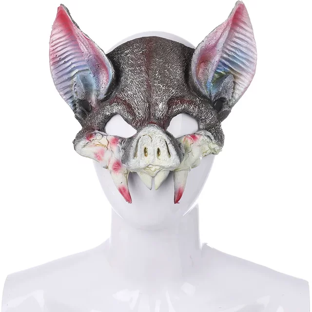 Masques de chauve-souris Cosplay, accessoires de Costume de Vampire uniques, jeux de rôle, célébrations festives, fête d'halloween, masques de mascarade effrayants