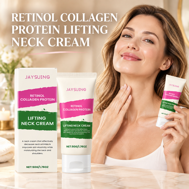 Retinal Collagen Firming Neck Cream Lifting Neck & Jawline Reduces Wrinkles Deep Hydration Boosts Skin Collagen Care Moisturizer