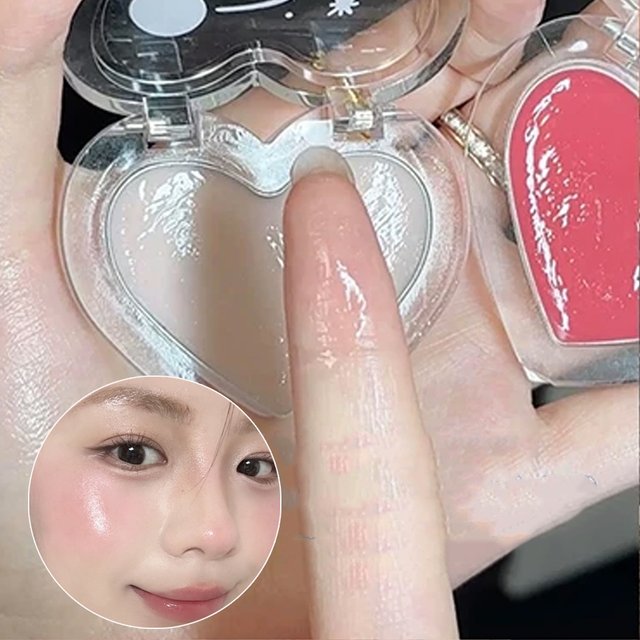 Highlighter Cream Watery High Gloss Blush Transparent Water Light Face Brightening Non Sticky Hydrating Cheek Contour Makeup