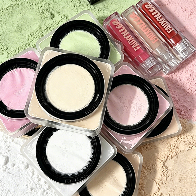 Hot Delicate Setting Powder Lasting Control Oil Locking Moisture Nude Lip Liner Lip Contour Pen Create Zero Pore Base Makeup