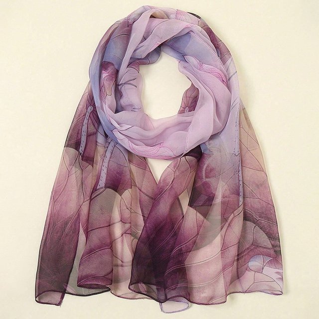Luxury Brand Women Beach Scarf Floral Silk Shawls Design Print Headband Female Summer Headband Wraps Sunscreen Hijab 2024