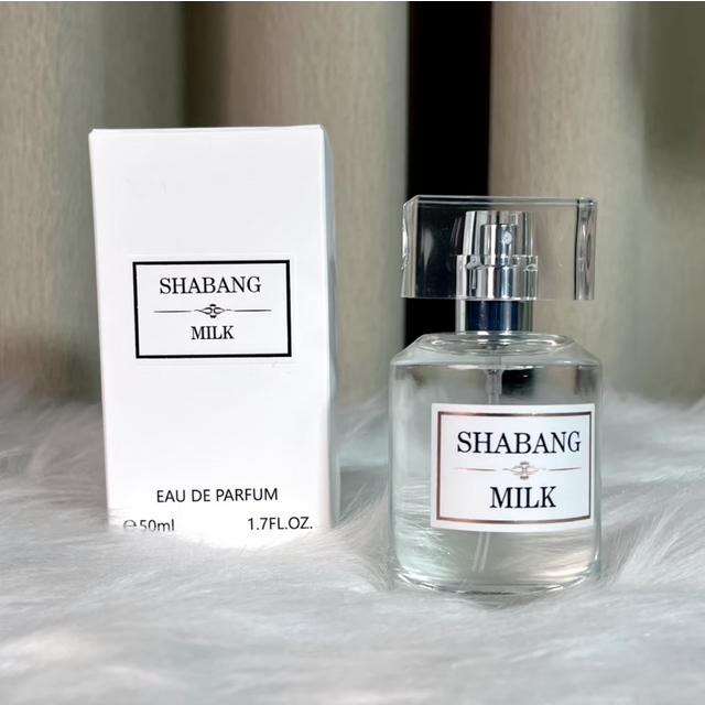 Shabang Gourmand Perfume, Sweet Milk Scent with Coconut Caramel, Vanilla Fragrance, Comforting Women Eau de parfum, Lasting Mist