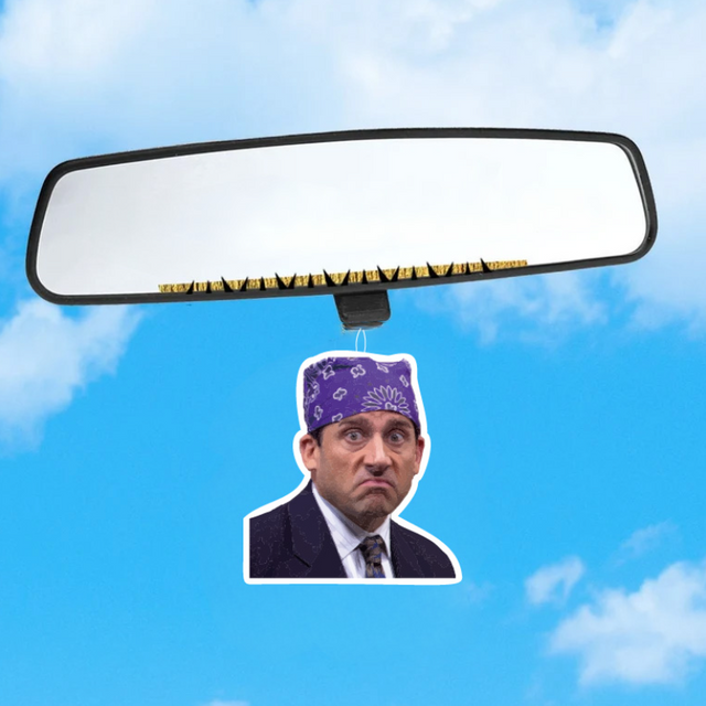 Prison Mike Michael Scott le bureau voiture désodorisant rétroviseur accessoires voiture parfum