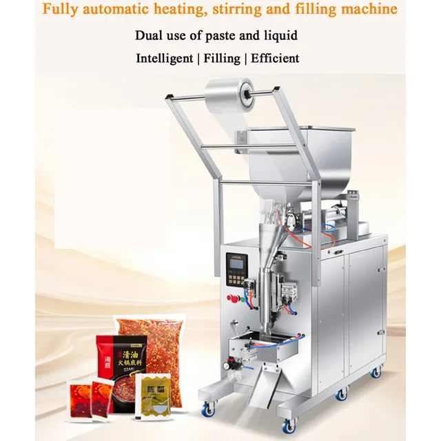 PBOBP Automatic Packing Machine For Tomato Sauce Honey Shampoo Ketchup Paste Packaging Machine