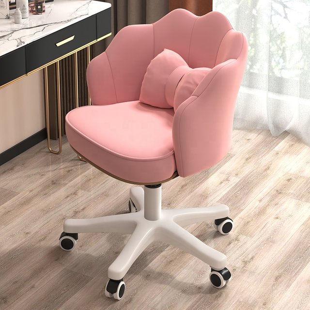 Makeup chair for girls, bedroom, high-end feel, dressing table stool, new makeup stool, home light luxury backrest chair