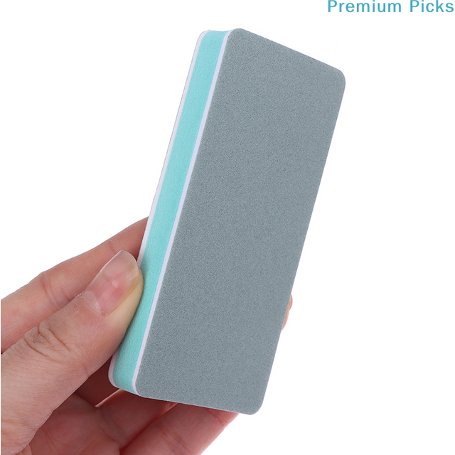 5Pcs Double Sided Multifunctional Reusable Hand Sander Blocks For Sanding Sponge 600# & 3000 #Grit Watch Strap Nail Polishing