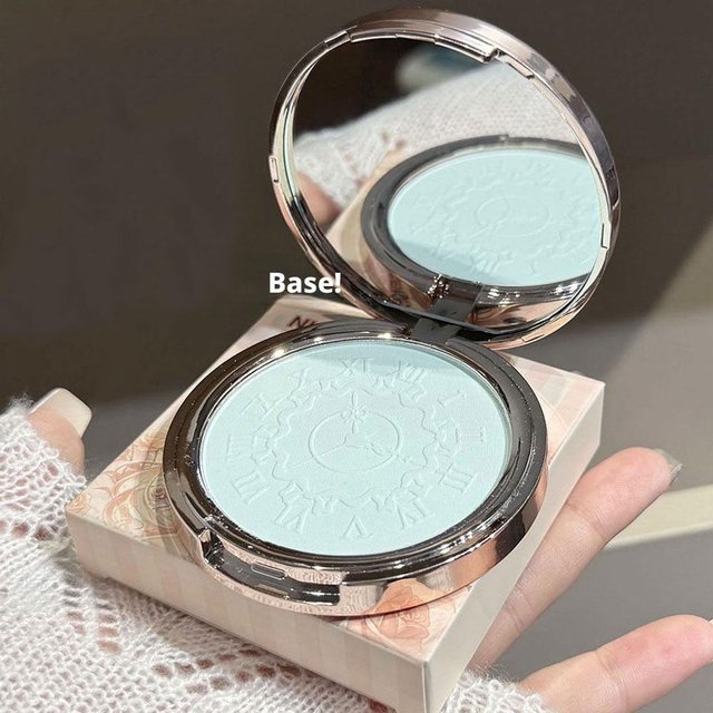 Soft Focus Matte Pressed Powder Palette Silky Texture Lasting Concealer Setting Powder Makeup Brightening Face Cosmetics