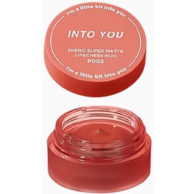 Into You Shero Super Matte Lip Check Mud Canned Lip Mud Velvet Long lasting Lip Glaze Natural Bare Color Lipstick Intoyou Makeup
