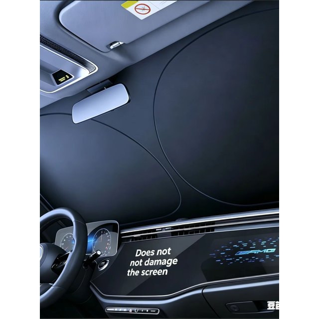 Umbrella Sunshade Car Sunshade Car Sunshade Retractable Sunscreen Heat Insulation Front Windshield Parasol