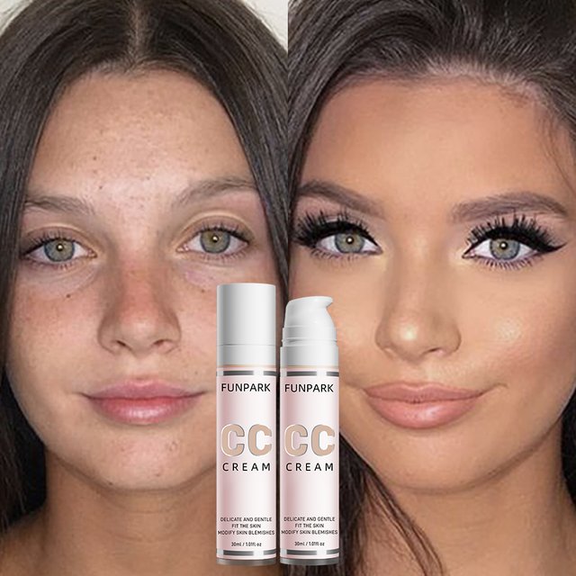 8 Colors 1Pc Liuqid-based Full Coverage Foundation Waterproof CC Cream Long Lasting Correct Redness Foundation Korean Makeup