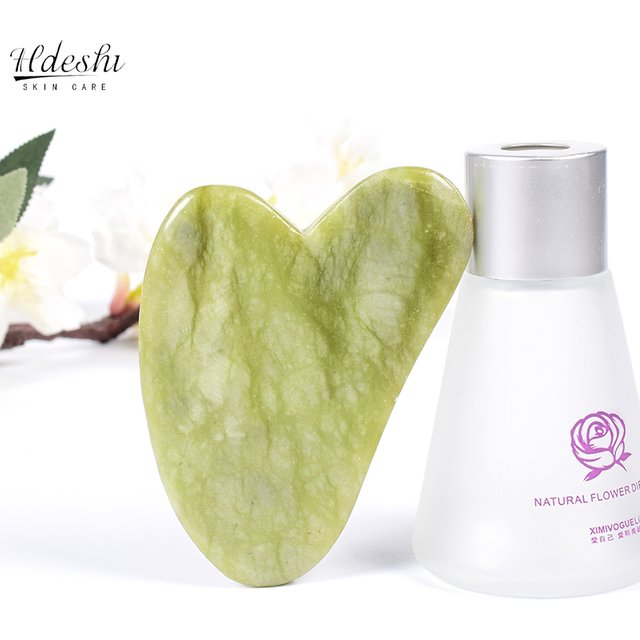 Natural Massager For Face Gouache Scraper Facial Massage Jade Guasha Scraper Gua Sha Skin Scraping Skincare SPA Dropshipping