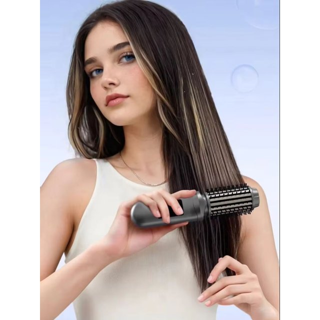 Hot Cordless Ionic Hair Straightener Brush Portable USB Rechargeable Straightener Curler Anti Damage 2 in 1 Hot Comb Hair Care