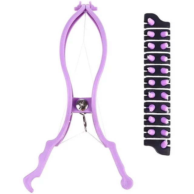 Women Hair Removal Epilator Mini Facial Hair Remover Spring Threading Face Defeatherer for Cheeks Eyebrow DIY Makeup Beauty Tool