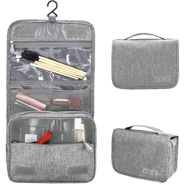 Oxford Fabric Men Business Portable Storage Bag Toiletries Organizer Women Cosmetic Bag Waterproof Hanging Travel Wash Pouch
