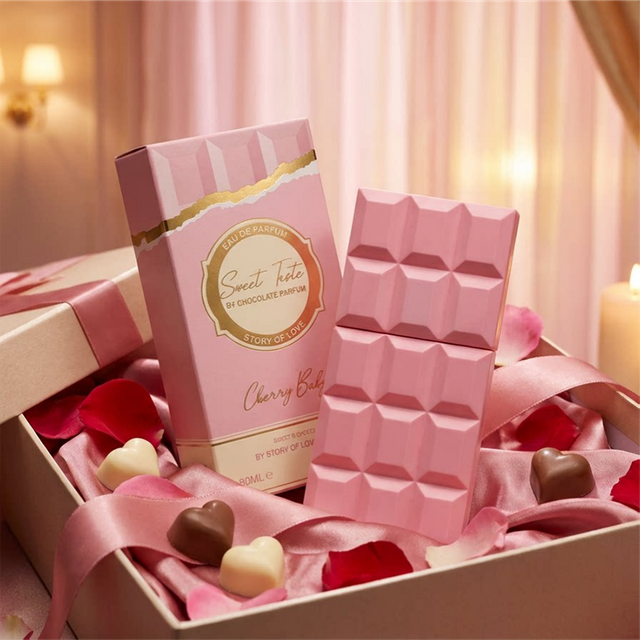 Sweet Chocolate Unisex Perfume 100ml Sweet Fragrance Long-lasting Scent Body Spray Creative Design Must-have For Daily Commutes