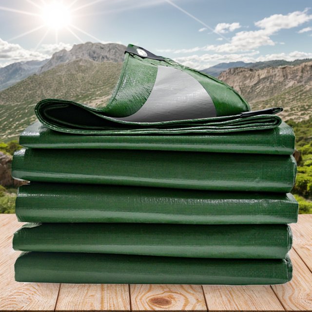 Multi Purpose Tarp Cover Waterproof All Purpose Tarp Cover Sunscreen Heavy Duty Tarp 6x10/10x13/13x16 Feet Thick Poly Tarp Cover