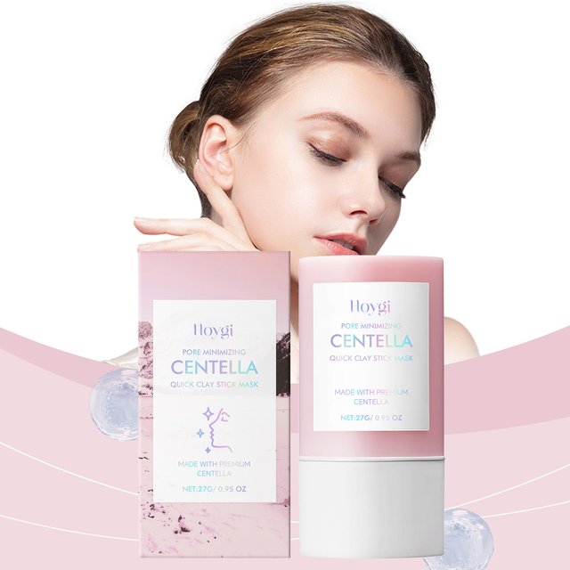 Centella Asiatica Clay Mask Stick - Moisturizes and Soothes Skin Discomfort, Hydrating Facial Mask Stick