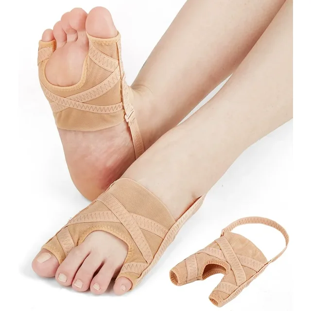 Adjustable Toe Separator Hallux Valgus Bunion Corrector Orthotics Feet Bone Adjuster Thumb Straightener Correction Foot Care