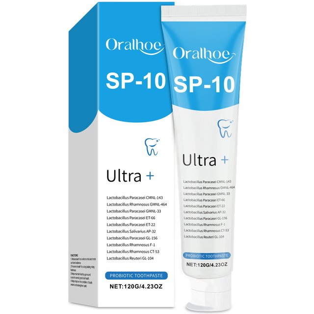 SP-10 Probiotic Brightening Toothpaste Cleansing Tooth Stains Bad Breath Removing Prevent Periodontitis Reduce Plaque Toothpaste