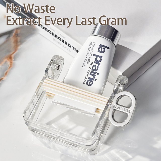 1PC Manual Spinning Toothpaste Squeezer Facial Cleanser Skincare Products Toothpaste Tube Press Dental Cream Squeezer JYGQ04