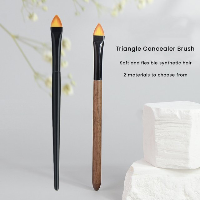 Triangle Concealer Makeup Brush Cosmetic Liquid Foundation Contour Cream Beauty Brushes Face Make Up Tools