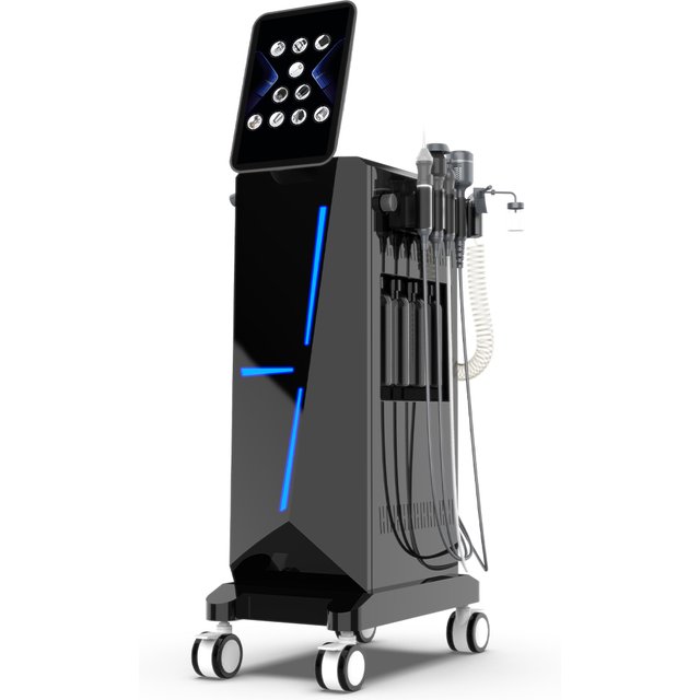 10 in 1 Oxygen Hydro Dermabrasion Machine Diamond Deep Clean Skin Face Rejuvenation Water Facial Skin Care Device