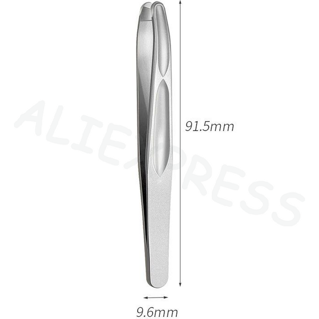 Round Head Eyebrow Tweezer 1/3Pcs Premium Precision Facial Hair Removal Clip for Daily Home Salon Makeup Grooming