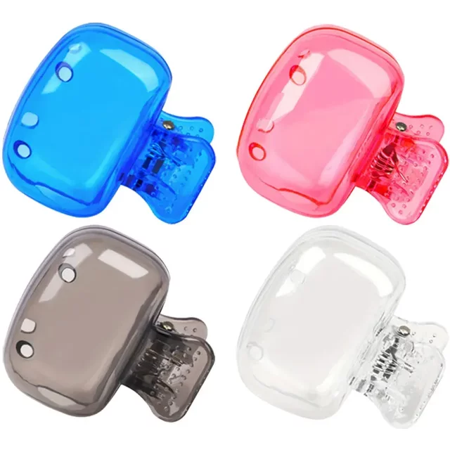 4/1PCS Travel Toothbrush Head Covers Toothbrush Protector Cap Brush Pod Case Protective Portable Plastic Clip Household Travel