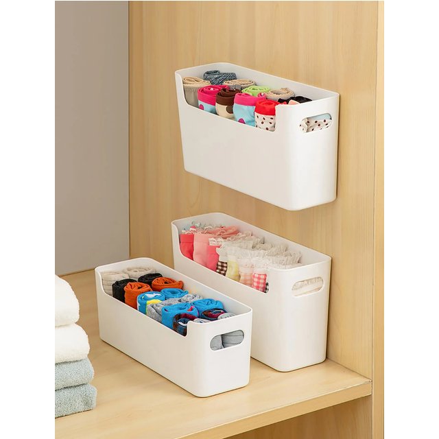 Multi Functional Wall Mounted Kitchen Storage Box Bathroom Storage Basket Cosmetics Sorting Box Living Room Other Miscellaneous
