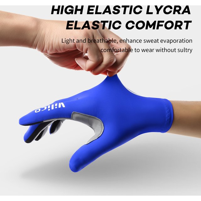 Sunscreen Gloves for men And Women In Summer,Thin,Breathable,Uv Resistant,Driving And Cycling Gloves,Red,Blue,Black And White