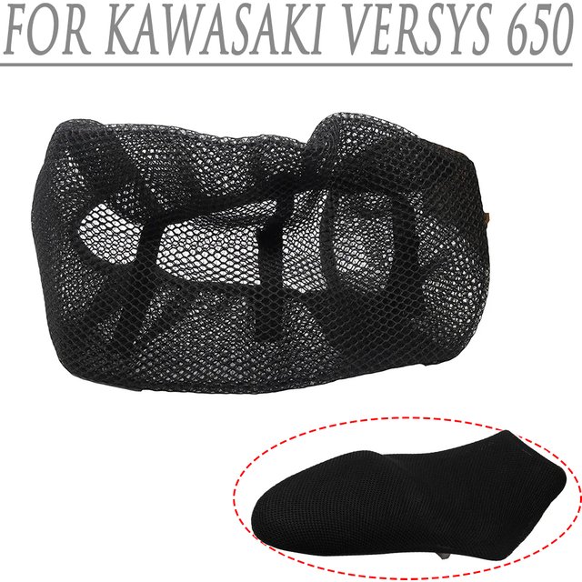 For Kawasaki Versys 650 KLE 650 Versys650 Motorcycle Cushion Seat Cover Protection Sunscreen Breathable Heat Dissipation 3D