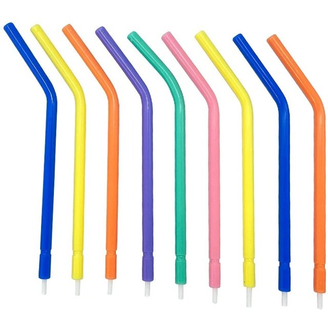 250pcs TOMENTY Dental Disposable Air Water Syringe With Plastic Core Nozzles Tips Tubes 3-Way Triple Teeth Whitening Dentist