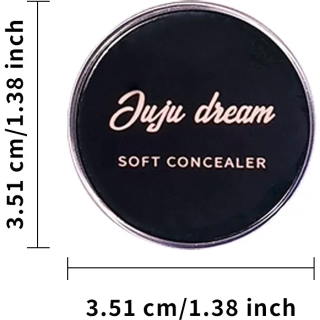 Waterproof & Sweatproof Concealer Cream - Tattoo coverage, Long-Lasting Foundation, Natural,Full coverage, All Skin Types