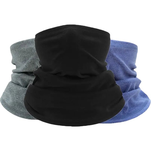 Winter Warm Face Mask Windproof Thickened Velvet Face Scarf Men Women Breathable Elastic Outdoor Cycling Ski Neck Cover Mask